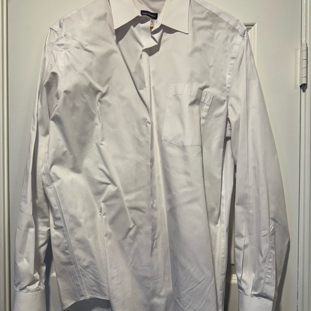 Van Heusen Classic White Dress Shirt